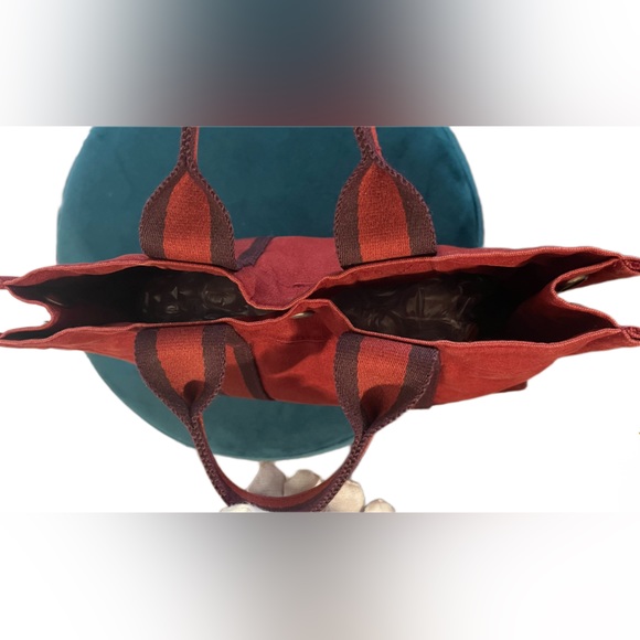 Hermes Fourre Tout PM Canvas Tote Handbag - Picture 14 of 17